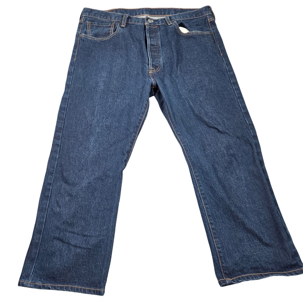 Levis 501 Original Fit Jeans Mens 36x24 (tag 38x29) Blue Straight Leg Button Fly